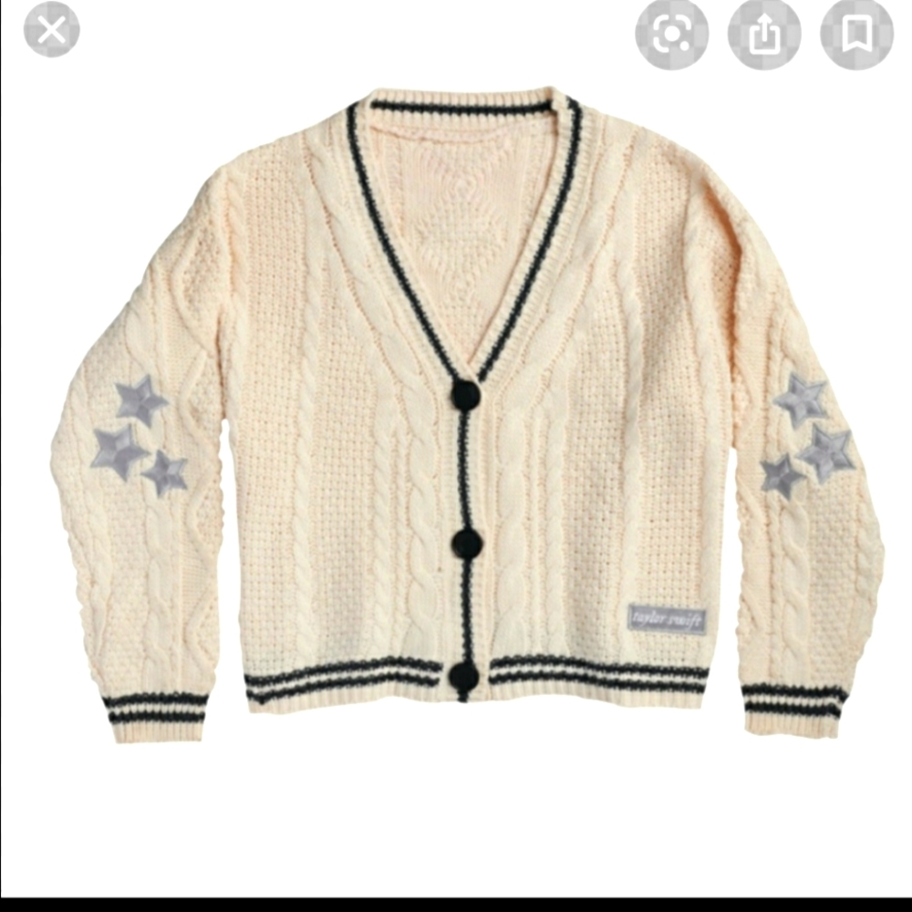 Taylor swift cardigan in search of size large
